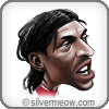 Soccer Caricature Avatar - Emmanuel Adebayor (Arsenal)