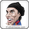 Soccer Caricature Avatar - Ronaldinho (Barcelona)