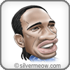 Soccer Caricature Avatar - Didier Drogba (Chelsea)