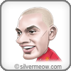 Soccer Caricature Avatar - Wes Brown (Manchester Utd)