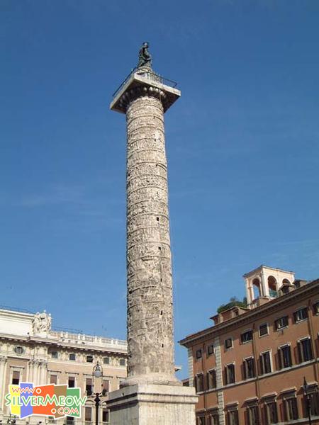 意大利羅馬 馬可.奧略里歐圓柱 Piazza Colonna