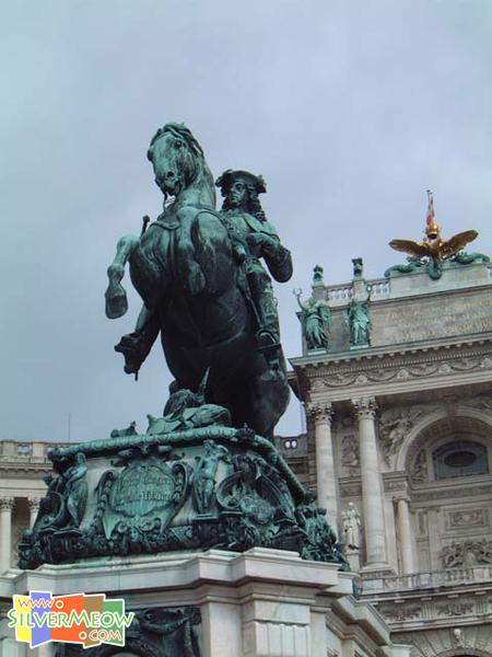 欧根亲王雕像 Prinz Eugen Dkm.