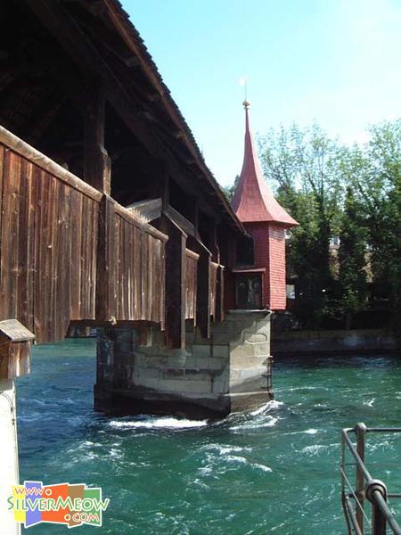 瑞士琉森 小花橋 Spreuerbrucke