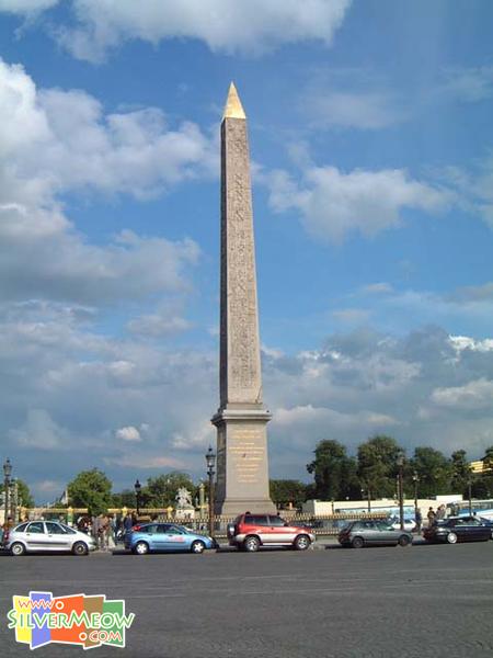 古埃及紀念碑 Obelisque, 1831件埃及贈送給法國