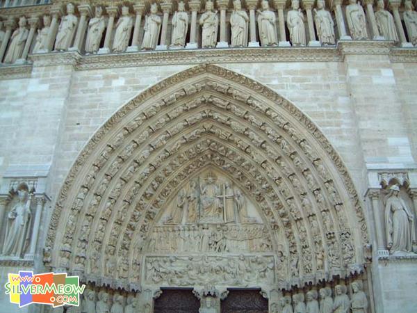 聖母門 Portail de la Vierge, 13世紀雕刻