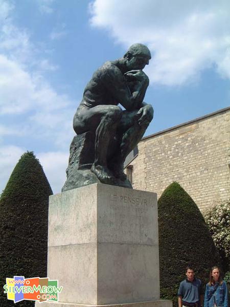 「沈思者」le Penseur 雕像
