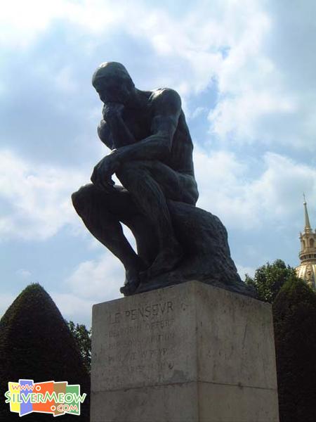 「沈思者」le Penseur 雕像
