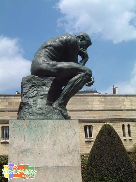 「沈思者」le Penseur 雕像