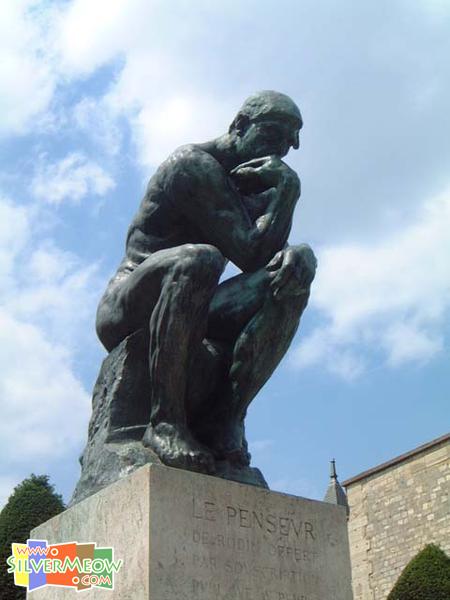 「沈思者」le Penseur 雕像