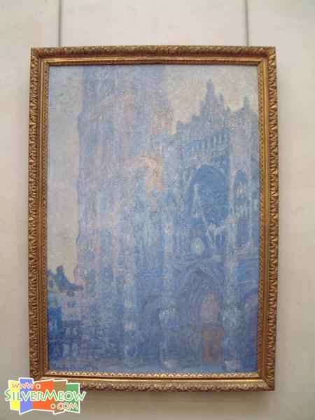 盧昂大教堂 Rouen Cathedral, Portal and the Tour D Albane at Dawn, 莫奈 Claude Monet 1894年作品