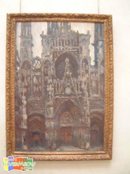 盧昂大教堂 Rouen Cathedral, Portal Harmony in Brown, 莫奈 Claude Monet 1894年作品