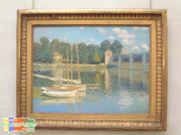 The Bridge at Argenteuil, 莫奈 Claude Monet 1874年作品