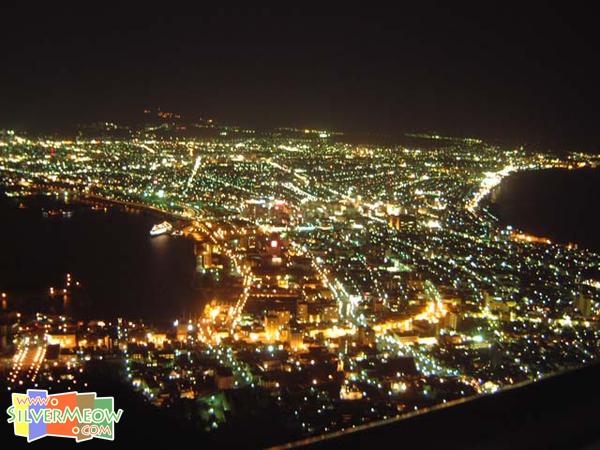 山頂展望台, 觀賞函館夜景