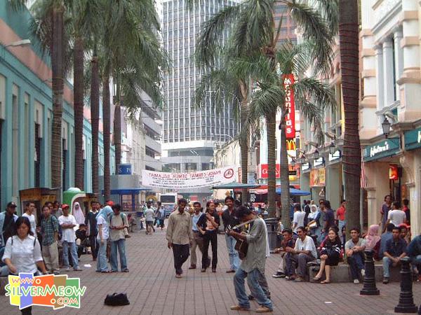 Jalan Hang Kasturi 街頭表演