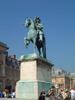 梵爾賽宮入口, 路易十四像, 1837年所設立
