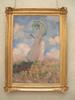 Lady With Parasol Facing Left - 莫奈 Claude Monet
