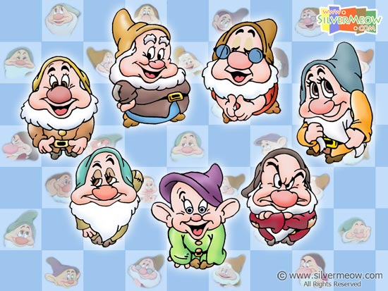 Disney Seven Dwarfs Wallpaper