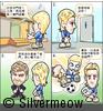 Football Comic - Torres missesd empty net against Manchester United