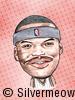NBA 球星肖像漫画 - 杰梅因奥尼尔