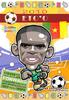 Soccer Toon Poster 2010 - Samuel Eto'o (Cameroon)