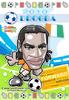 Soccer Toon Poster 2010 - Didier Drogba (Ivory Coast)