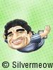 Soccer Player Caricature - Diego Maradona (Argentina)