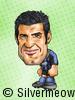足球球星肖像漫画 - 菲戈 (国际米兰)