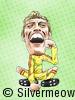 Soccer Player Caricature - Peter Crouch (Liverpool)