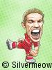 Soccer Player Caricature - Craig Bellamy (Liverpool)