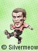 Soccer Player Caricature - Roy Keane (Manchester United)