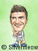 Soccer Player Caricature - David Beckham (Real Madrid)