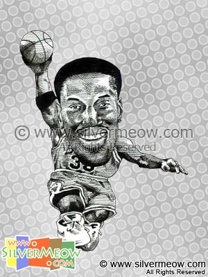 NBA Player Caricature - Scottie Pippen