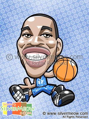 NBA 球星漫画造型 - 德怀特霍华德