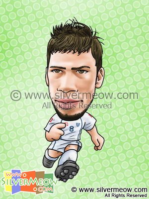 Soccer Player Caricature - Mateja Kezman (Serbia And Montenegro)